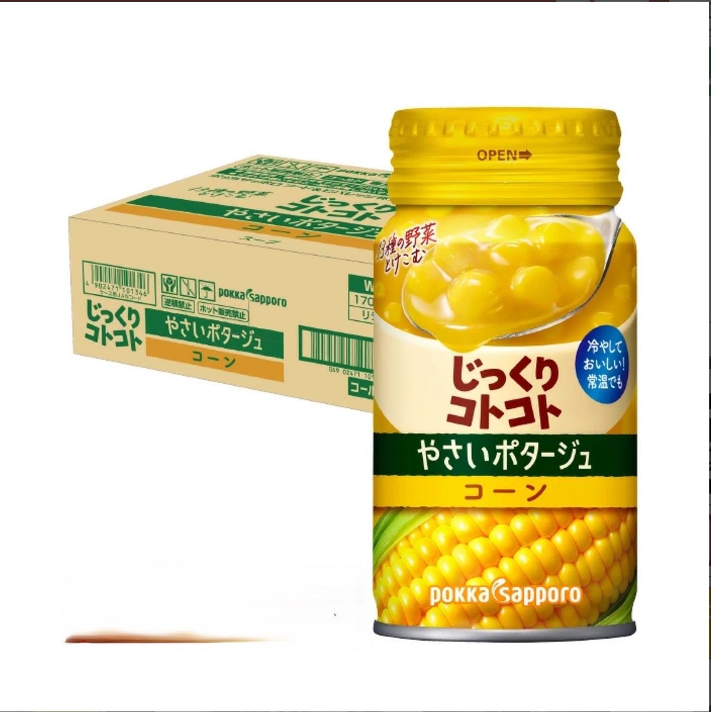【30罐組】北海道香濃玉米蔬菜濃湯 日本原裝 即開即享(170g)