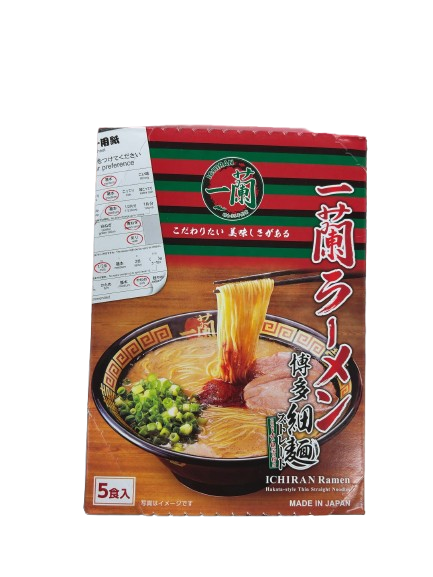 一蘭拉麵 博多細麵 5食入