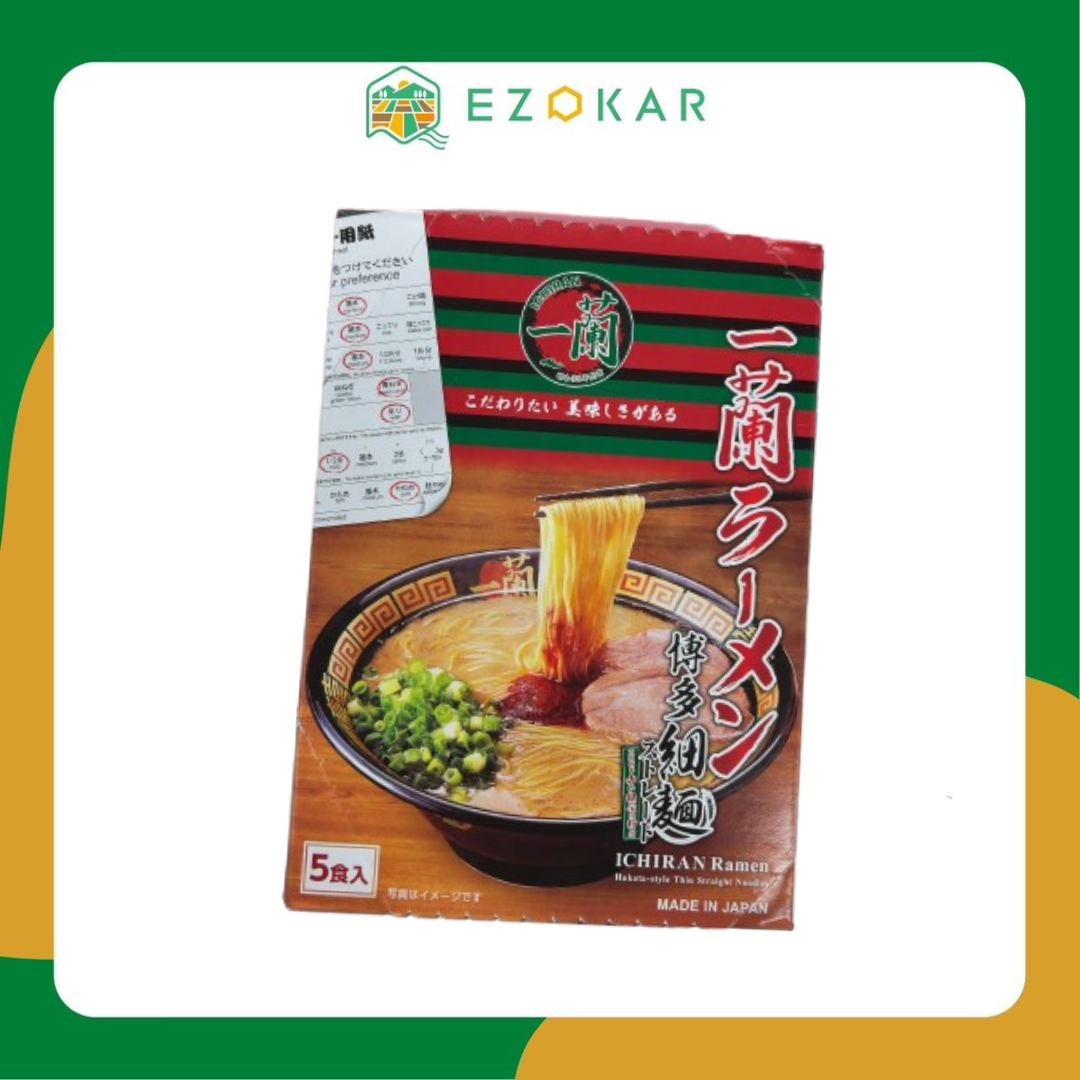 Ichiran Ramen Hakata Thin Noodles (5 servings)