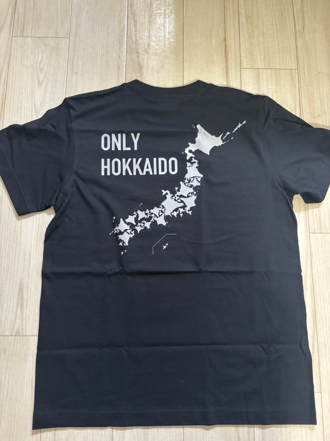 【ONLY HOKKAIDO|北海道限定魂】北海道個性地圖T恤