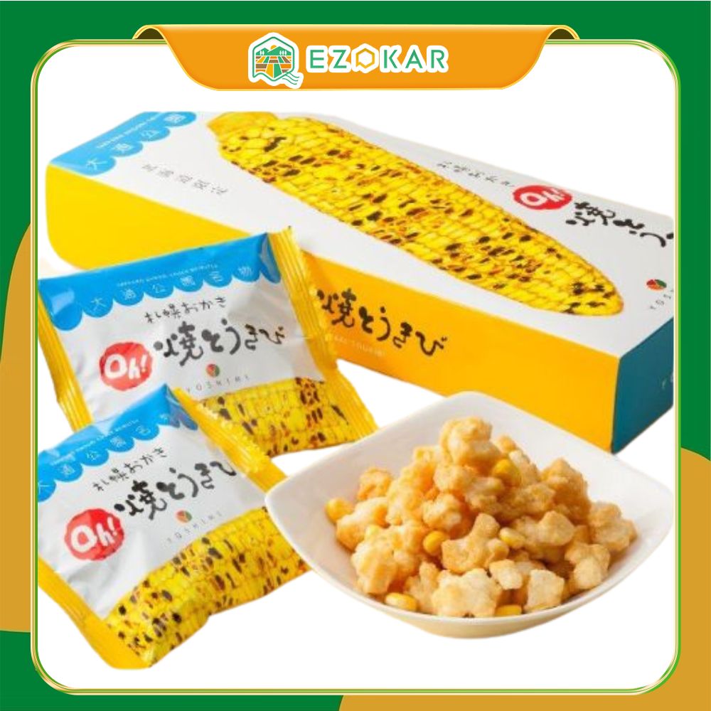 【北海道直送】 YOSHIMI 札幌 烤玉米風味米果 1盒/18g×(6袋入,10袋入)