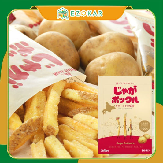 【日本北海道直送】卡樂比薯條三兄弟|日本北海道限定POTATO FROM|人氣零食