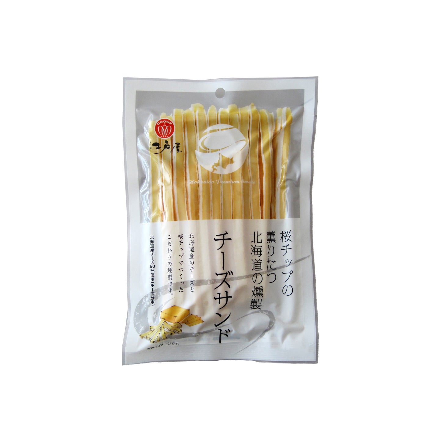 【北海道日本直送】江戶屋 煙燻起司三明治條 62g