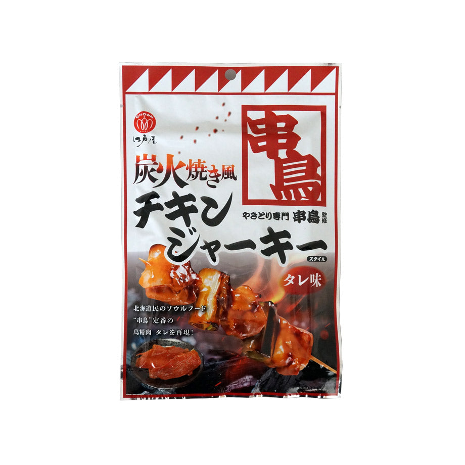 【北海道日本直送】江戶屋 炭火燒風味醬燒雞肉乾 30g