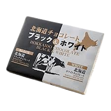 【北海道限定】北海道巧克力黑白雙享