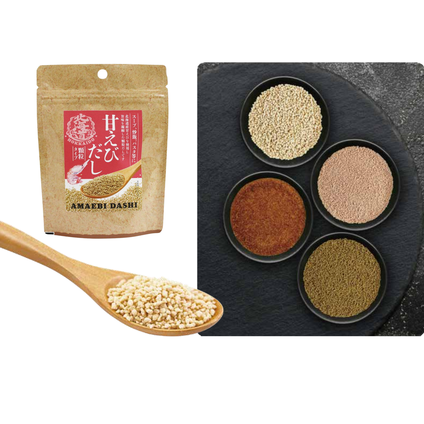 【北海道日本直送】北海道甜蝦高湯50g× 25包(量販包)
