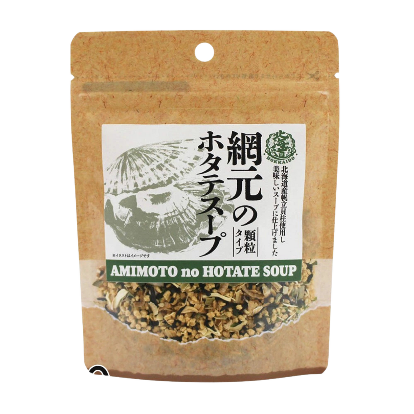 【北海道日本直送】網元扇貝高湯40g× 25包(量販包)