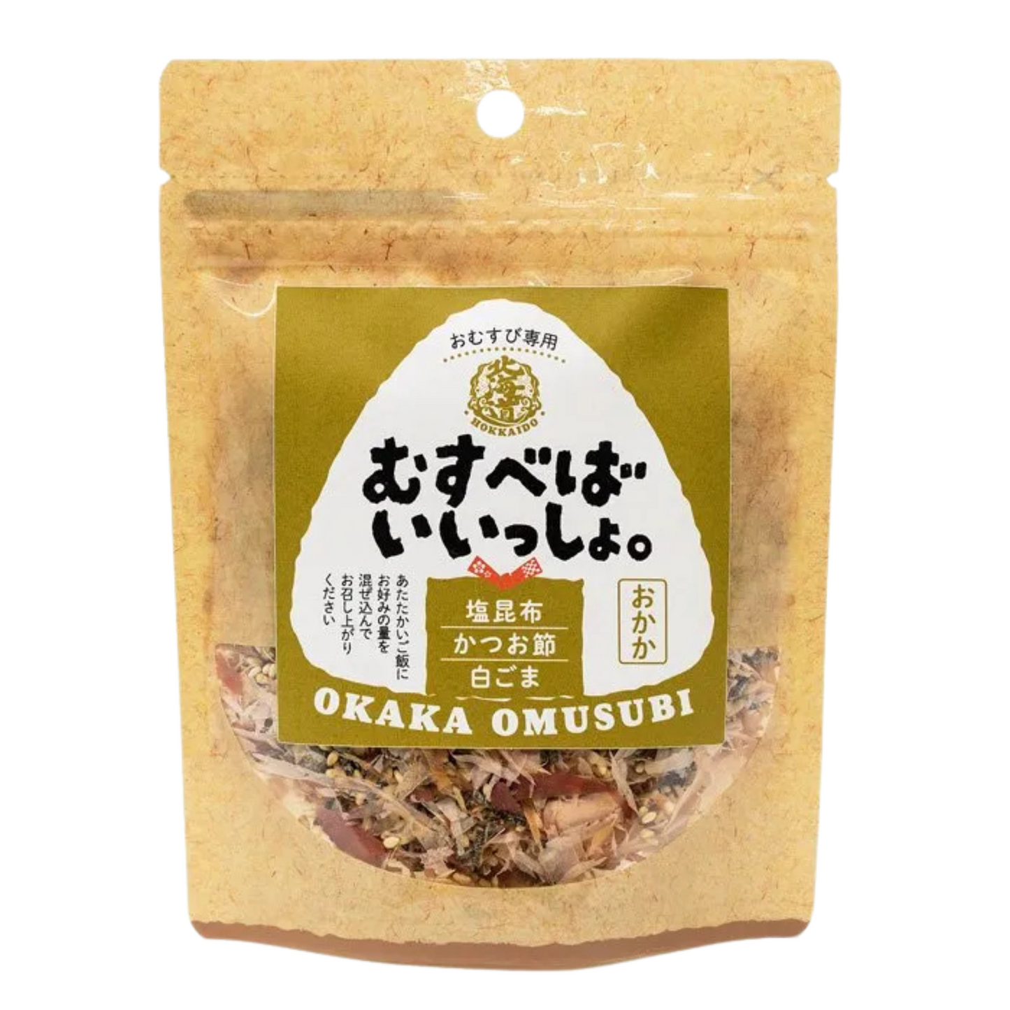 【北海道日本直送】北海道柴魚飯糰撒料|捏一捏的美味35g× 25包(量販包)