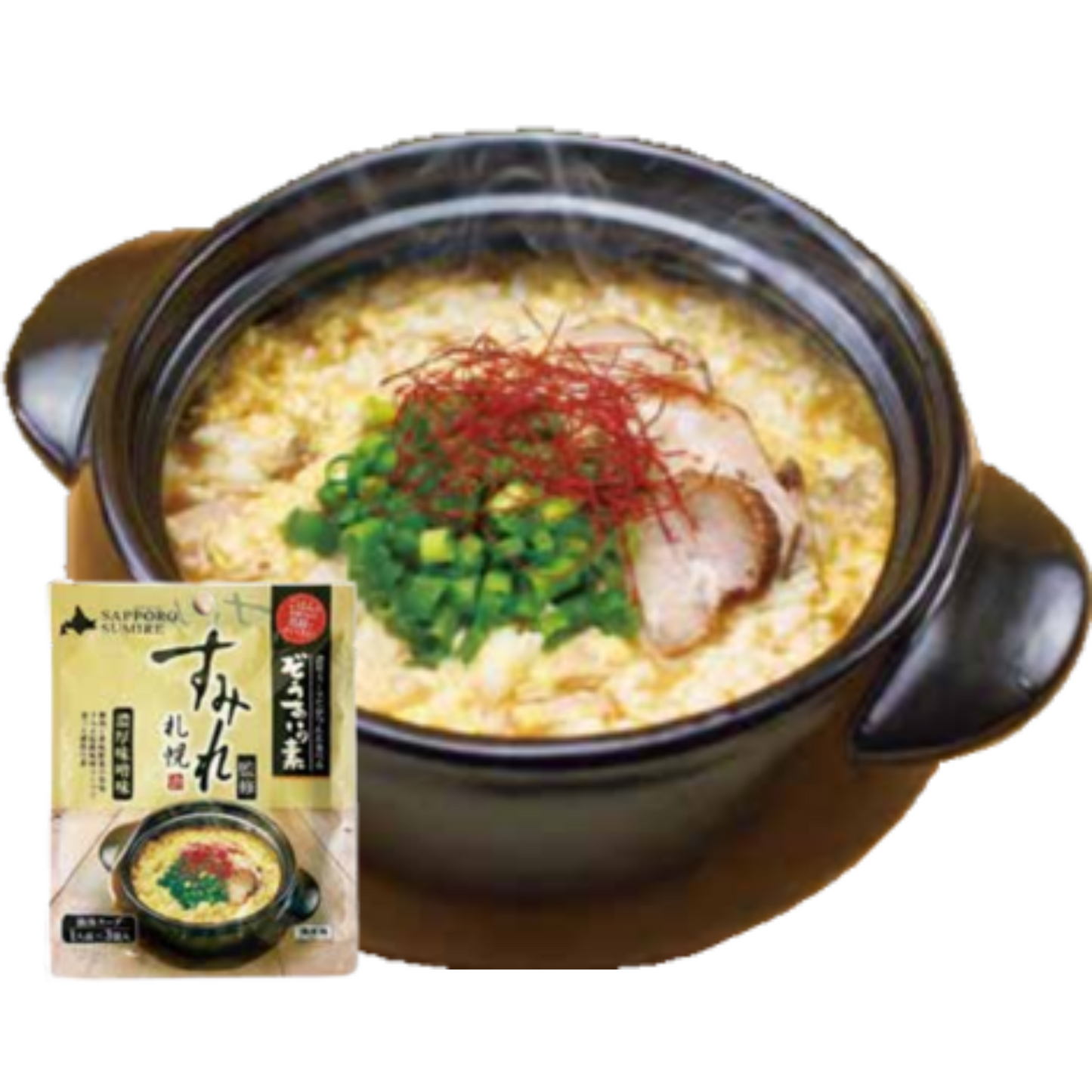 【北海道日本直送】札幌すみれ 雑炊の素|濃厚味噌風味20g×3袋入一組 25包(量販包)