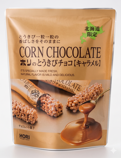 HORI的玉米巧克力 各種