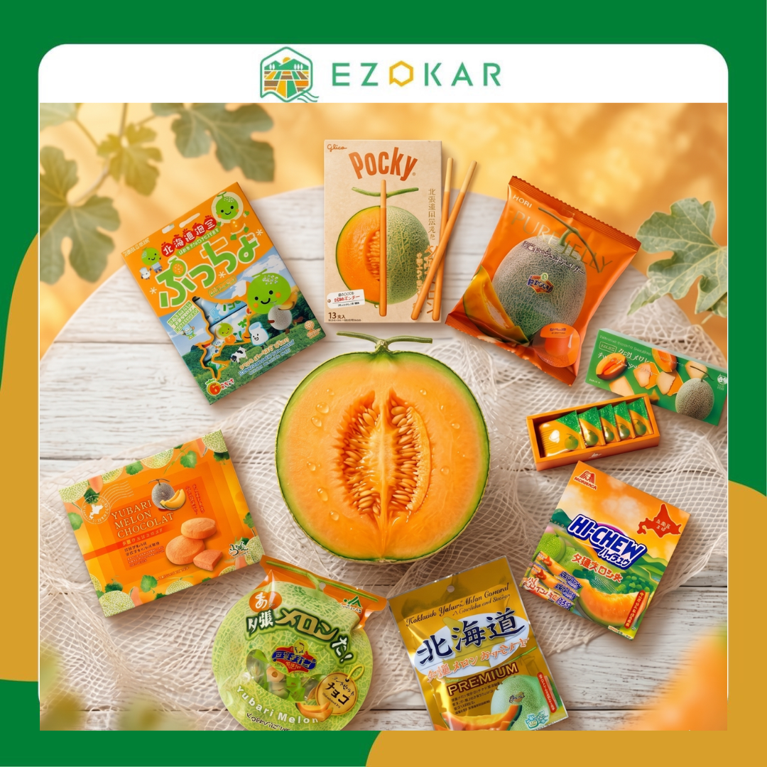 [Hokkaido Exclusive] Yubari Melon Snack Gift Box Set