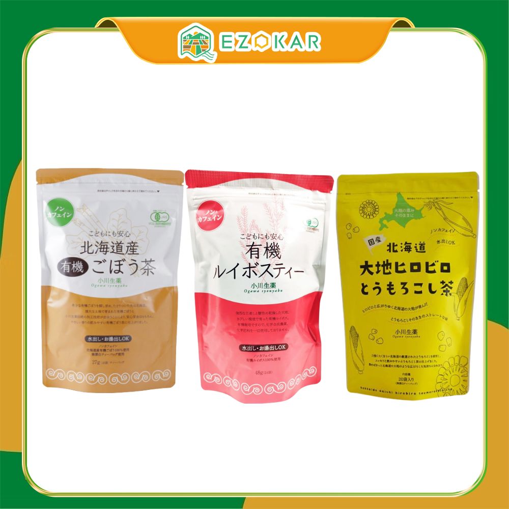北海道茶品【北海道有機牛蒡茶】【南非茶】【北海道限定玉米茶】