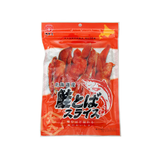 【北海道日本直送】江戶屋 燻鮭魚乾切片 82g
