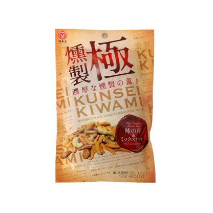 【北海道日本直送】江戶屋 極品煙燻柿種綜合堅果 58g