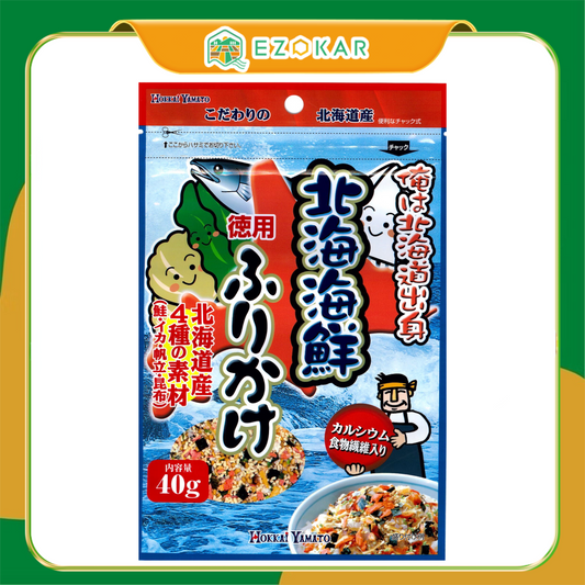 【北海道日本直送】 北海大和 北海海鮮拌飯料優惠裝40g × 60 / 20g × 80
