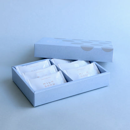 [Direct delivery from Hokkaido Japan] Hokkaido Biei high-quality milk sandwich biscuits 4/8/12 pieces