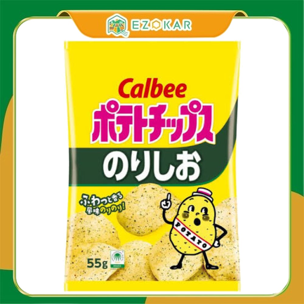Calbee Potato Chips – Consommé / Lightly Salted / Nori Salt