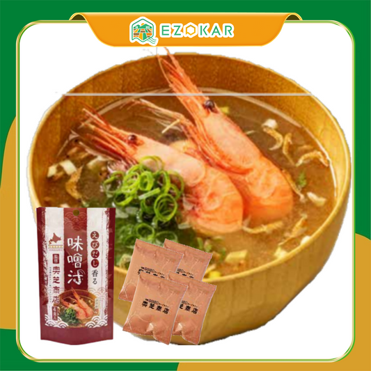 【北海道日本直送】蝦高湯味噌湯9g×4袋入× 25包（量販包）